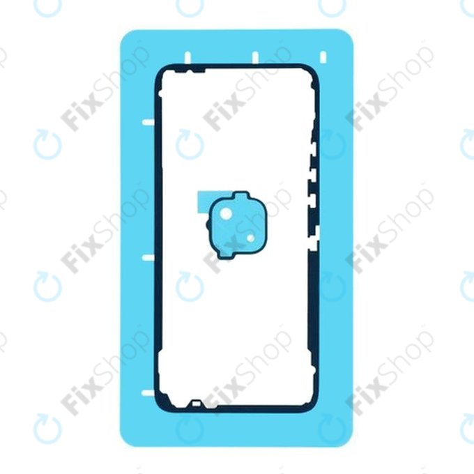 Adesivo cover batteria per Huawei P40 Lite, 51630BDB, Genuine Service Pack