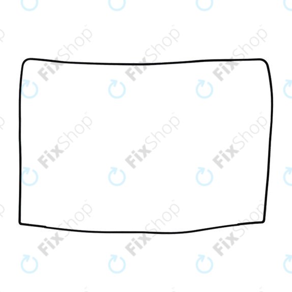 Guarnizione in gomma anteriore display per MacBook Pro 16" A2141 (2019)