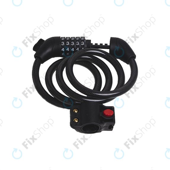 Lucchetto a cavo con combinazione per Xiaomi Mi Electric Scooter 1S, 2 M365, Essential, Pro, Pro 2