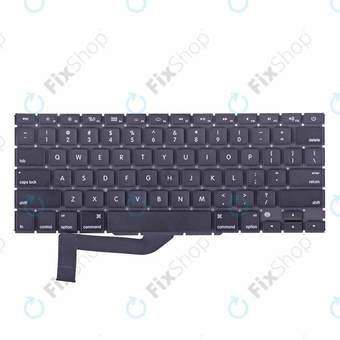 Tastiera US per MacBook Pro 15" A1398 (Mid 2012 - Mid 2015)