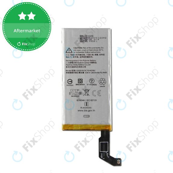 Batteria per Google Pixel 4, G020I-B, 2800mAh