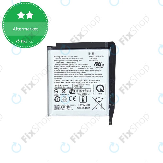 Batteria per Asus Zenfone 8 Flip ZS672KS, C11P1904, 5000mAh