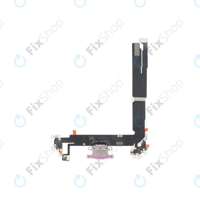 Connettore di ricarica con Cavo flex per iPhone 16 Plus, Pink
