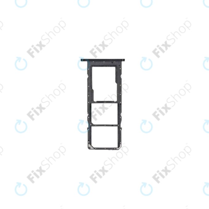 Vassoio SIM per Samsung A02s A025F, Black, GH81-20134A, Genuine Service Pack