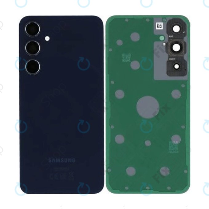 Cover batteria per Samsung A55 A556B, Awesome Navy, GH82-34284A, Genuine Service Pack