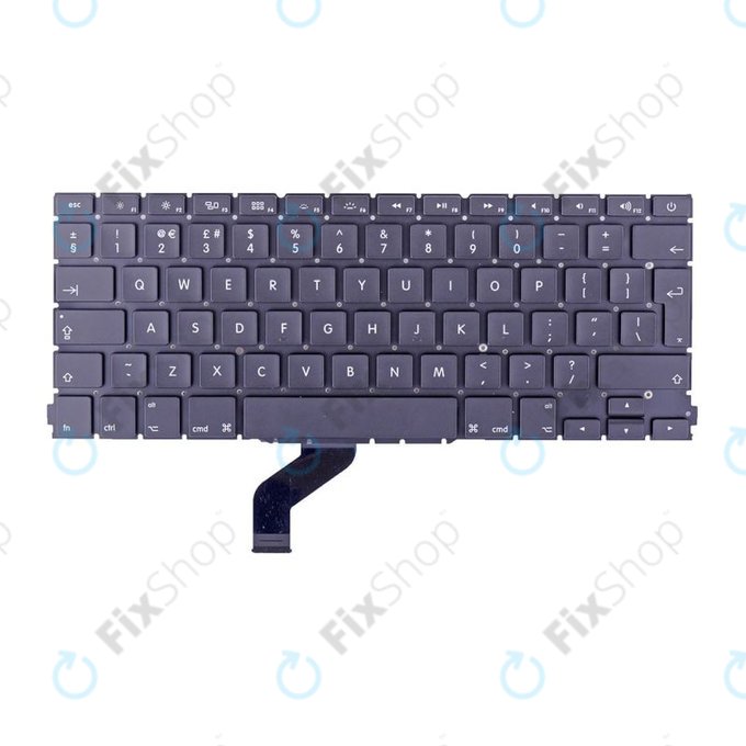 Tastiera UK per MacBook Pro 13" A1425 (Late 2012 - Early 2013)