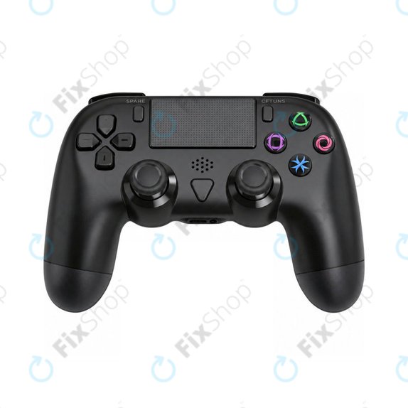 Controller wireless DualShock 4 V2 per Sony PlayStation 4, 4 Slim, 4 Pro, Black