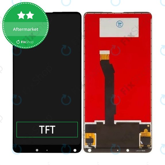 Schermo LCD per Xiaomi Mi Mix 2S, Black, Vetro touch senza cornice