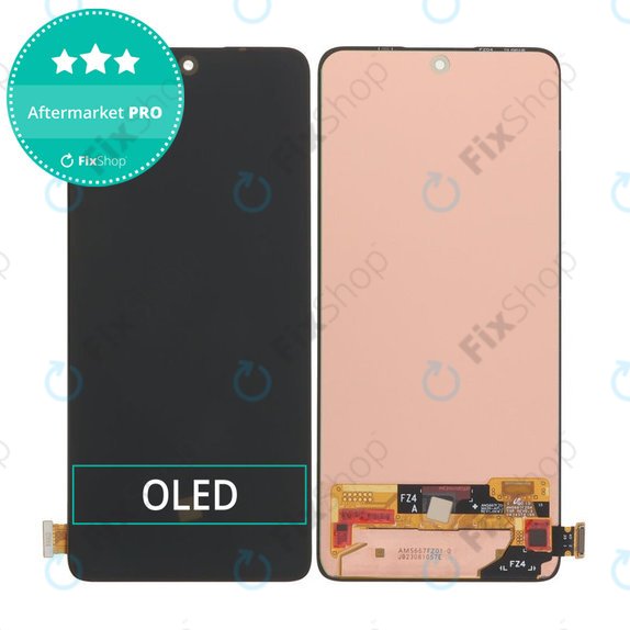 Schermo OLED per Xiaomi Poco M7 Pro 5G, Vetro touch senza cornice