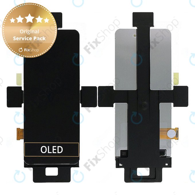 Schermo per Samsung Z Flip 7 F766B, Vetro touch senza cornice, GH82-37578A, Genuine Service Pack