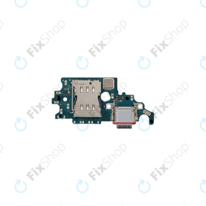 Scheda PCB connettore di ricarica per Samsung S21 G991B, GH96-14033A, Genuine Service Pack