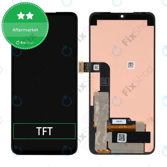 Schermo LCD per LG G8X ThinQ, Vetro touch senza cornice