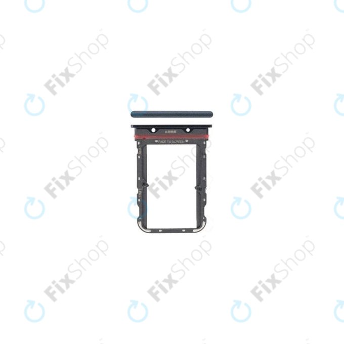 Vassoio SIM per Xiaomi Mi Note 10, Mi Note 10 Pro, Midnight Black, 48200000033W, Genuine Service Pack