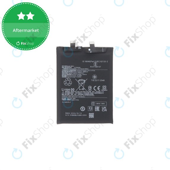 Batteria per Xiaomi Redmi Note 13 Pro+ 23090RA98C, BM5U, 5000mAh