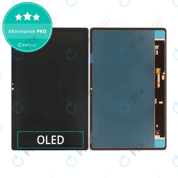 Schermo OLED per Lenovo Tab P11 Pro (2nd Gen) TB132FU, Black, Vetro touch senza cornice