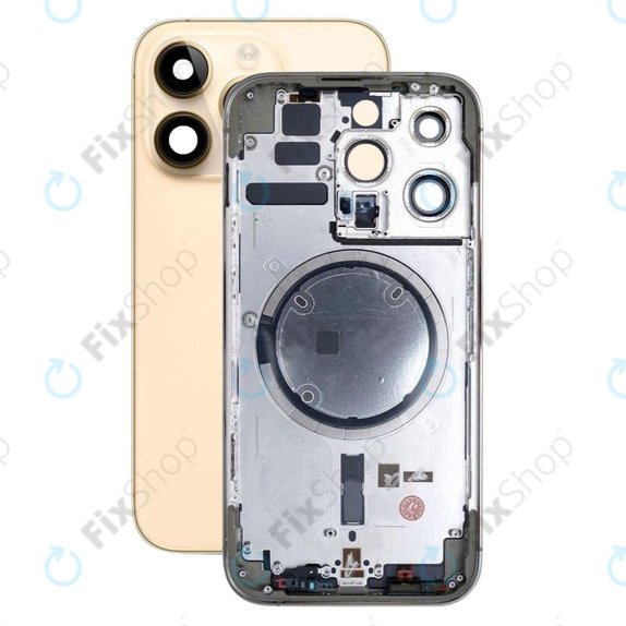 Scocca posteriore per iPhone 14 Pro, Gold