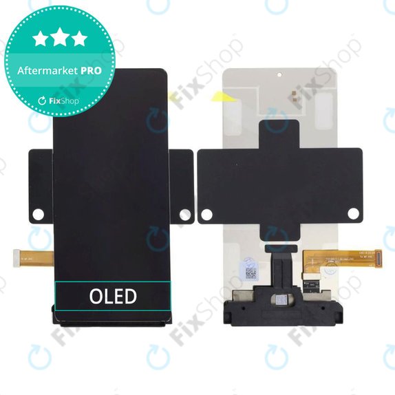 Schermo OLED per MotGoldla Razr 2022 XT2251, Vetro touch senza cornice