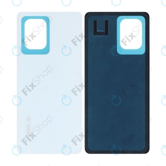 Cover batteria per Xiaomi Redmi Note 12 Pro 5G, Polar White, 5600300M1600, Genuine Service Pack