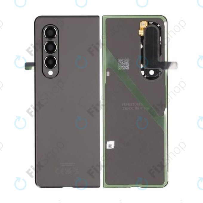 Cover batteria per Samsung Z Fold 3 F926B, Phantom Black, GH82-26312A, Genuine Service Pack