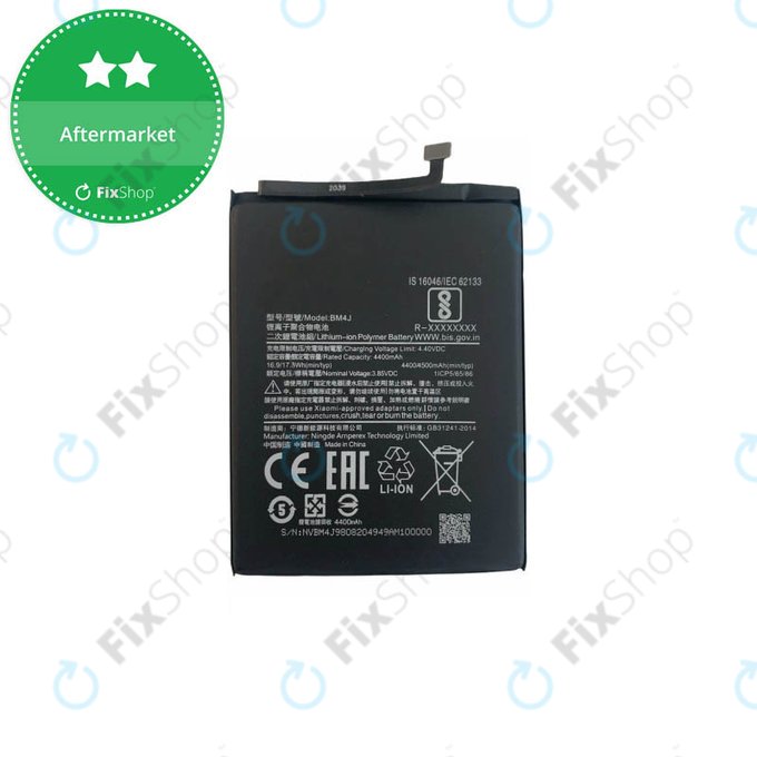 Batteria per Xiaomi Redmi Note 8 Pro, BM4J, 4500mAh
