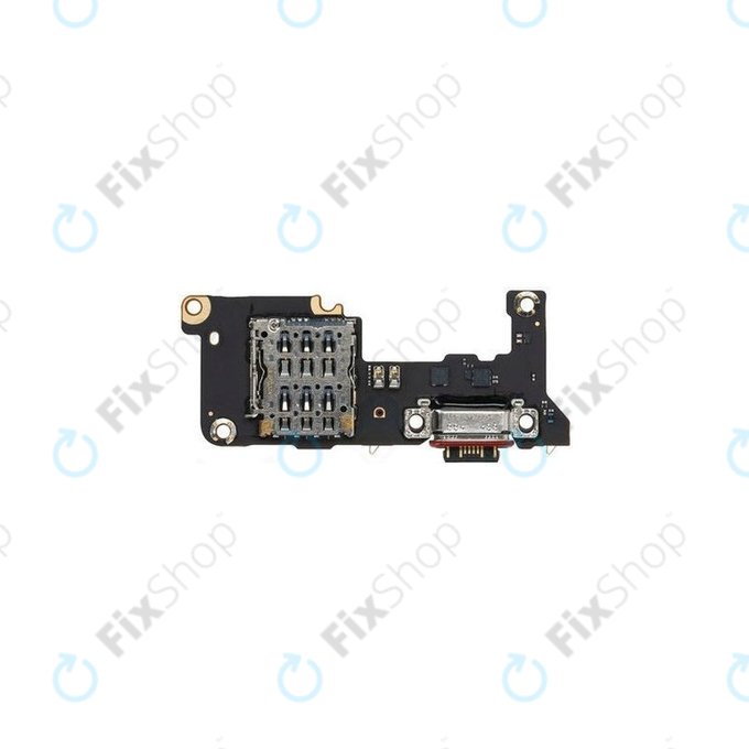 Connettore di ricarica con lettore SIM e scheda per Xiaomi 15T 5G, 5600040O12A00, Genuine Service Pack