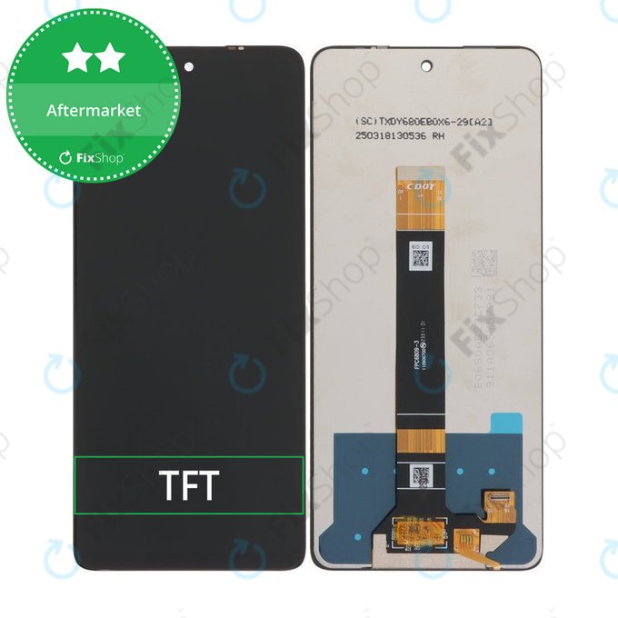 Schermo LCD per TCL 50 NxtPaper, 50 Pro NxtPaper, Vetro touch senza cornice