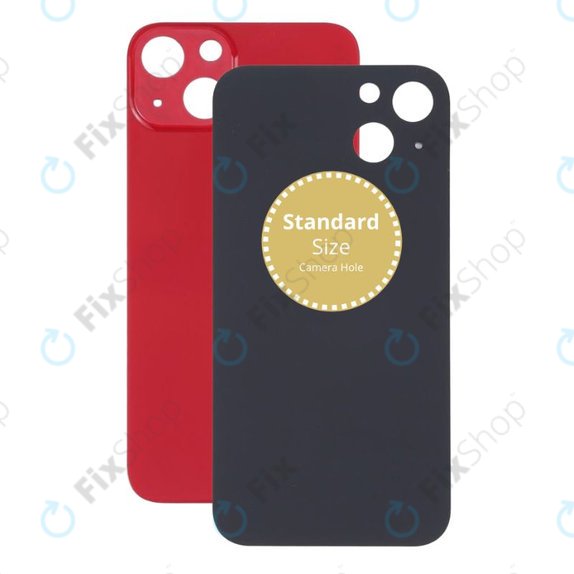 Vetro scocca posteriore per iPhone 13, Red