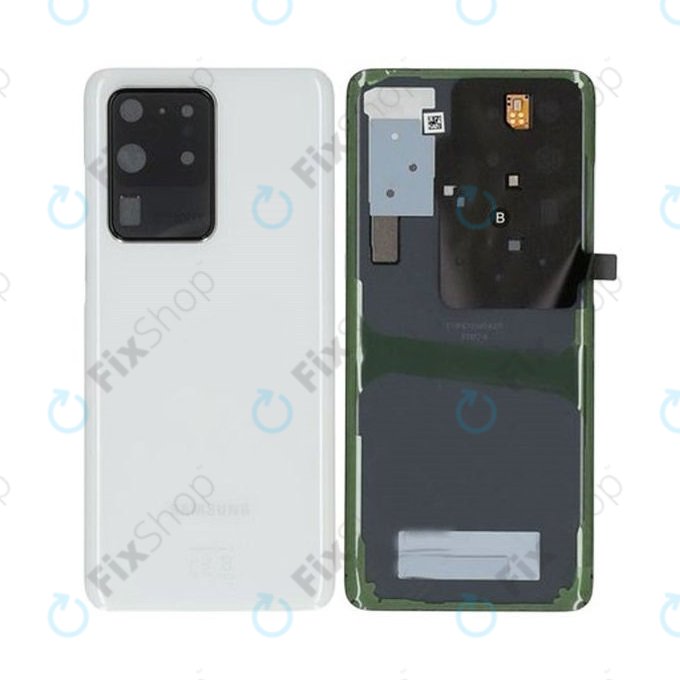 Cover batteria per Samsung S20 Ultra G988F, Cloud White, GH82-22217C, Genuine Service Pack
