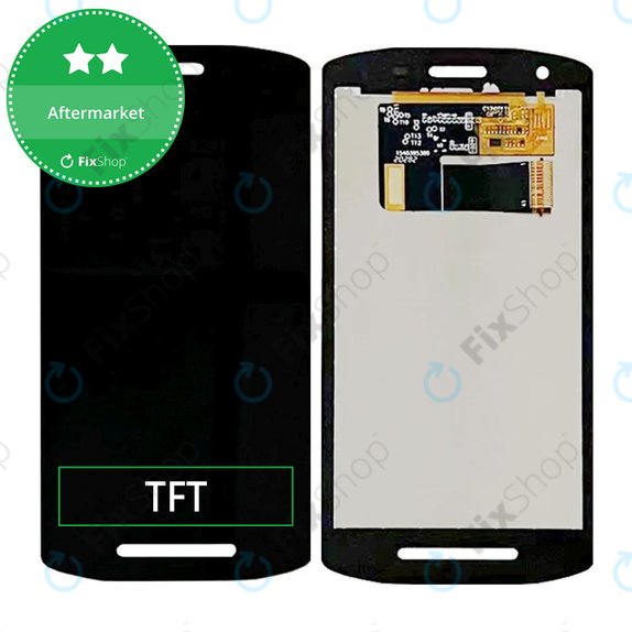 Schermo LCD per Zebra TC21, TC26, con foro, vetro touch senza cornice