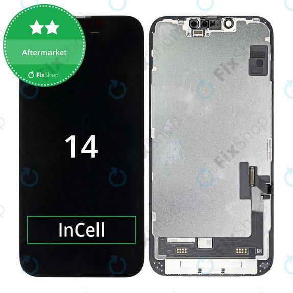 Schermo In-Cell HD+ per iPhone 14, Vetro touch con cornice