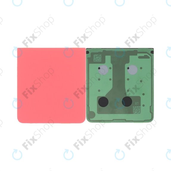 Gruppo cover batteria per Samsung Z Flip 7 F766B, Coral Red