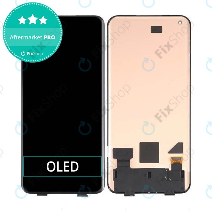 Schermo OLED per Xiaomi Mi 11 Ultra M2102K1G, Vetro touch senza cornice