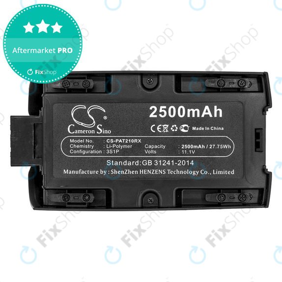 Batteria per Parrot Bebop 2, Parrot Bebop 2 Pro, Li-Pol, 2500mAh, 11.1V, HQ