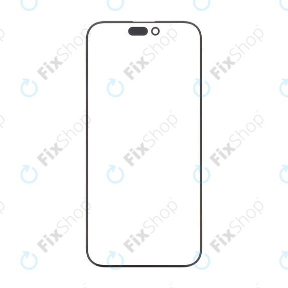Vetro frontale con adesivo OCA per iPhone 15 Pro Max