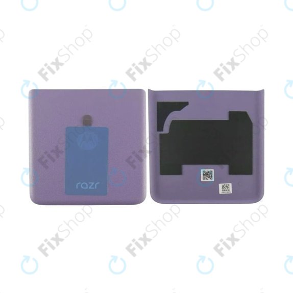 Cover batteria Bottom per MotGoldla Razr 40, Grape Compote, 5S58C22941, Genuine Service Pack