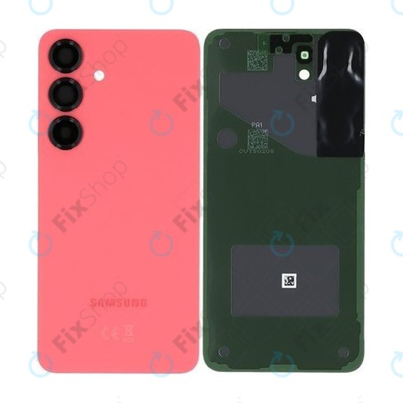 Cover batteria per Samsung S25, Coral Red, GH82-36295G, Genuine Service Pack