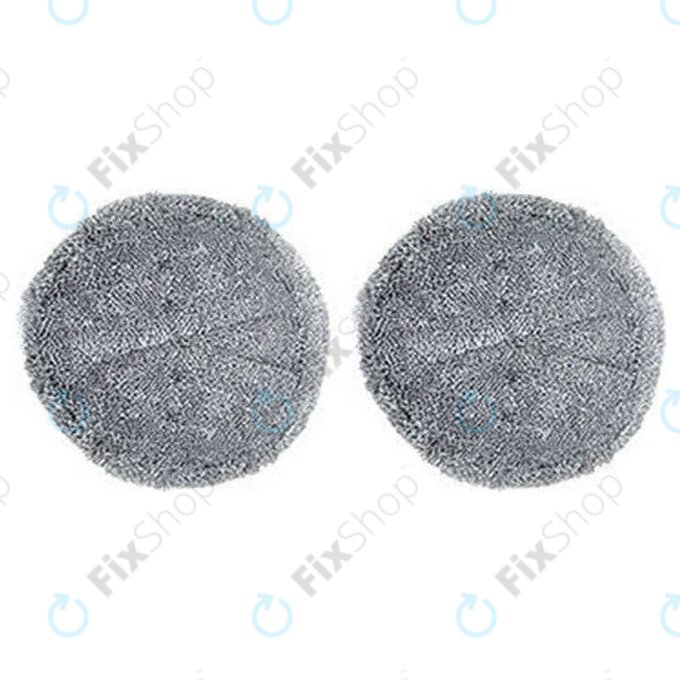 Panni lavapavimenti di ricambio per testa mop elettrica 2 pz per Dyson serie V, Outsize