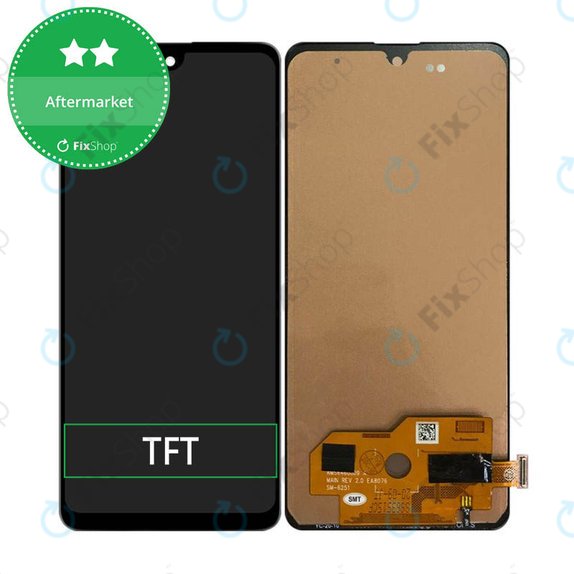 Schermo per Samsung M31s M317F, Vetro touch senza cornice