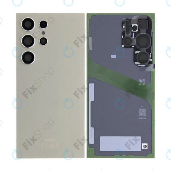 Cover batteria per Samsung S24 Ultra S928B, Titanium Gray, GH82-33349A, Genuine Service Pack