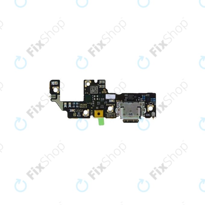 Scheda PCB connettore di ricarica con microfono per MotGoldla Razr 40 Ultra, 5P68C22599, Genuine Service Pack