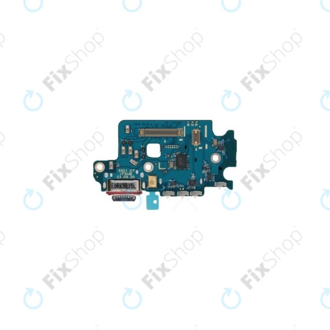 Scheda PCB connettore di ricarica con lettore SIM per Samsung S24 S921B, GH96-16507A, Genuine Service Pack