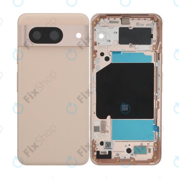 Gruppo cover batteria per Google Pixel 8, Rose