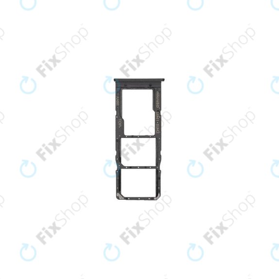 Vassoio SIM per Samsung A12 A125F, Black, GH98-46124A, Genuine Service Pack