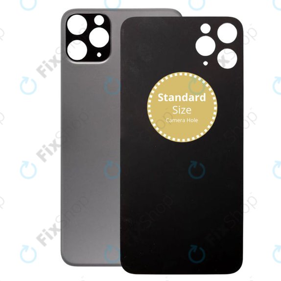Vetro scocca posteriore per iPhone 11 Pro Max, Space Gray