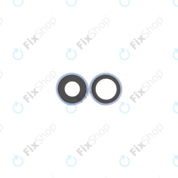 Lente fotocamera posteriore con frame 2 pz per iPhone 17, Mist Blue