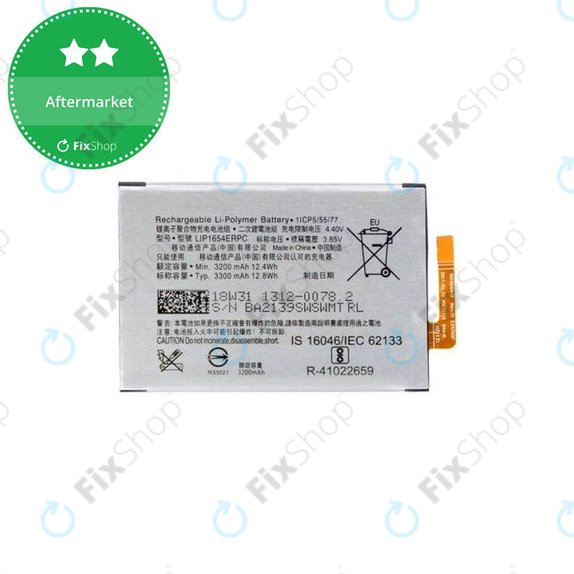 Batteria per Sony Xperia L2, Xperia L3, XA2 Dual, LIP1654ERPC, 3300mAh