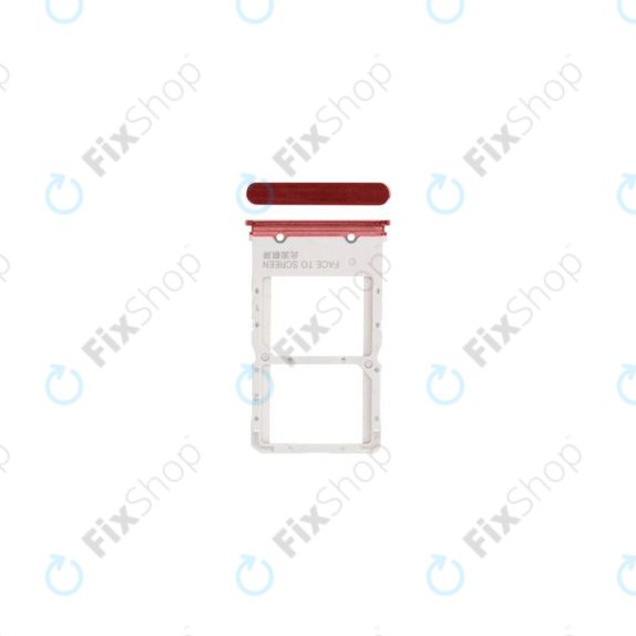 Vassoio SIM per Xiaomi Mi 9T, Mi 9T Pro, Red Flame, 4810964000L6, Genuine Service Pack