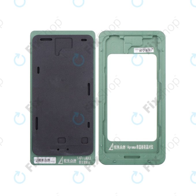 Stampo di allineamento con tappetino di laminazione con cornice per iPhone 14 Pro Max, XHZC
