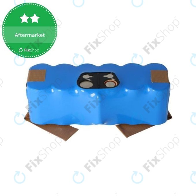 Batteria per iRobot Roomba 500, 600, 700, 800, 900-seriess, R3, Scooba 450, Vileda 137173, 11702, GD-Roomba-500, VAC-500NMH-33, Ni-MH, 4000mAh, 14.4V