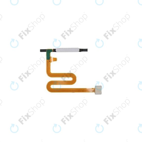 Sensore di impronte digitali e cavo flex per Samsung A14 A145R, Silver, GH81-23530A, Genuine Service Pack